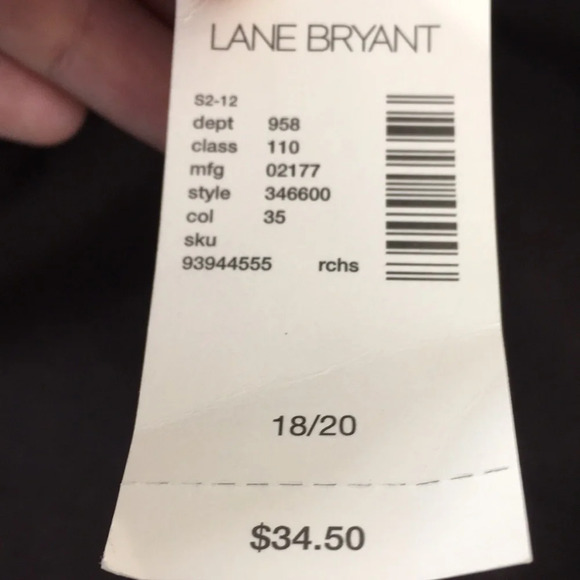 V Sport By Venezia Lane Bryant Unwind Brown Knit Sweat Pants Womens 18/20 Cotton - Picture 16 of 16